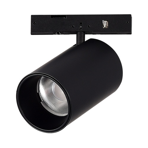 ST671.436.05 Магнитный трековый светильник Черный LED 1*5W 3000K 340Lm Ra>90 36° IP20 D35xH58 24V СУПЕР5