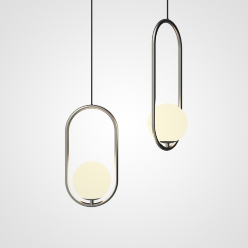 Подвесной светильник Matthew McCormick hoop 40 Chrome MILA Pendant 212753-22
