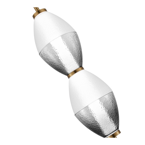 SL6130.403.15 Светильник подвесной ST-Luce Черный/Белый, Дымчатый LED 1*16W 3000K АЙС