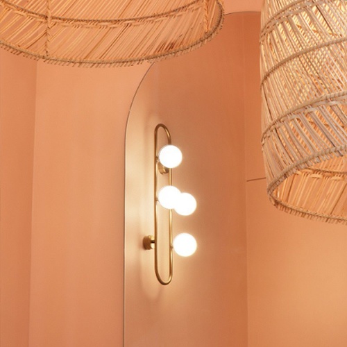 Настенное бра HOOP WALL H115 Gold 213736-26