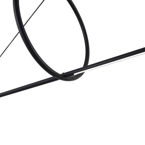 Подвесной светильник SUSPENSION CERCLE ET TRAIT – GRAPHITE SATINE L170 202723-23