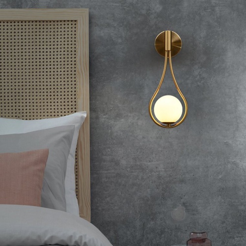Настенное бра HOOP DROP WALL Black 213746-26