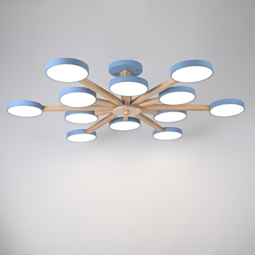 Потолочная люстра TURNA L12 Blue 228855-26