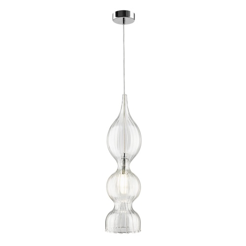 Светильник подвесной Crystal Lux IRIS SP1 B TRANSPARENT