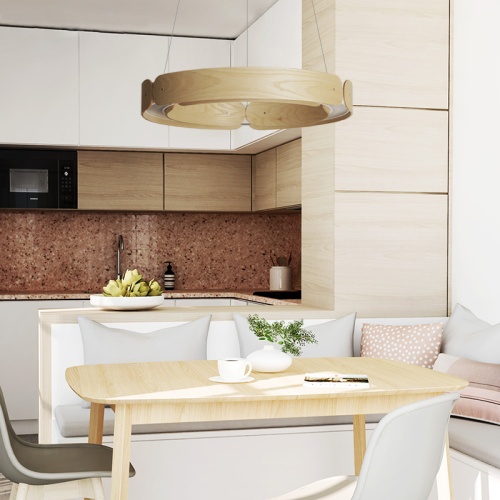 Подвесной светильник RANGE 1 D70 Black walnut 195534-26