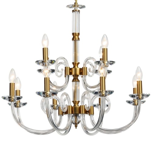 Люстра подвесная Stilfort 1050/03/12P серия Glass / Гласс
