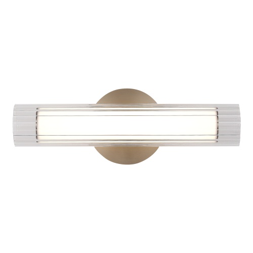 SL2010.121.01 Светильник настенный ST-Luce Никель/Белый, Прозрачный LED 1*7W 3000K/4000K ЭНФИС