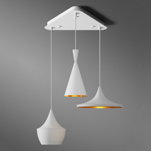 Потолочное крепление из металла треугольной формы CEILING MOUNT 10 167826-26