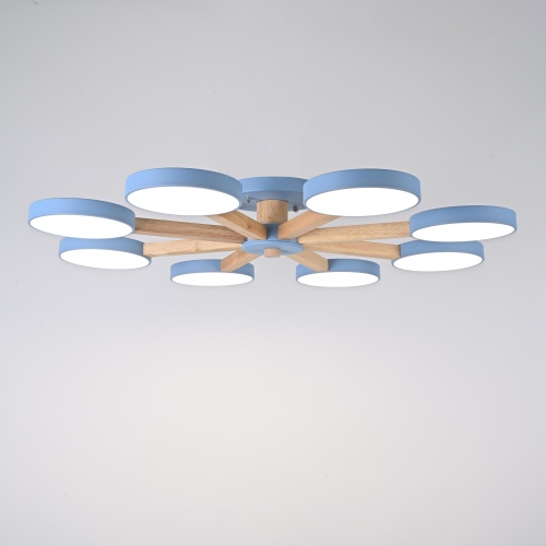 Потолочная люстра TURNA 8 Blue 178344-26