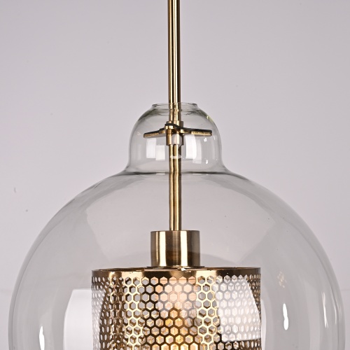 Подвесной светильник CATCH F pear brass D30 186712-26