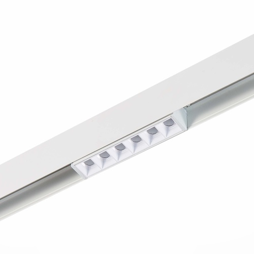 ST361.536.06 Магнитный трековый светильник белый LED 1*6W 3000K 532Lm Ra>80 36° IP20 L115xW22xH44 48 СКАЙЛАЙН 48V