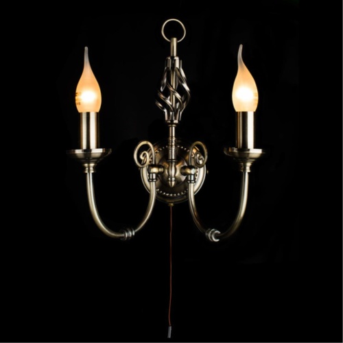 Бра Arte lamp A8392AP-2AB СВЕТИЛЬНИК НАСТЕННЫЙ