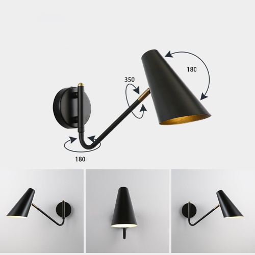 Настенный светильник NATI Black Brass 224048-23