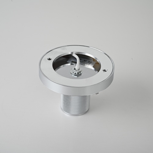 Потолочный светильник RH Utilitaire Socket Flushmount Silver 123678-22