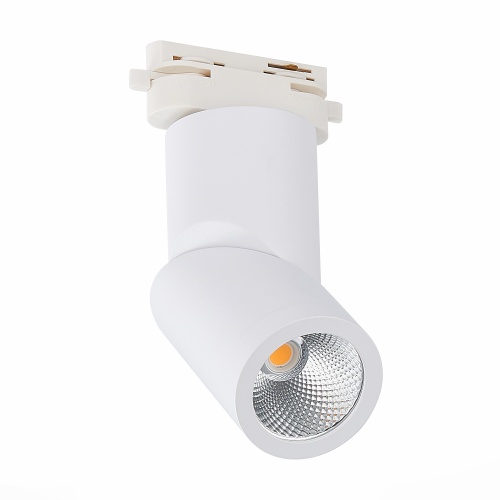 ST650.536.10 Св-к трек. Белый LED 1*10W 3000K 800Lm Ra>90 38° IP20 D60xH190 165-265V БЭЙС