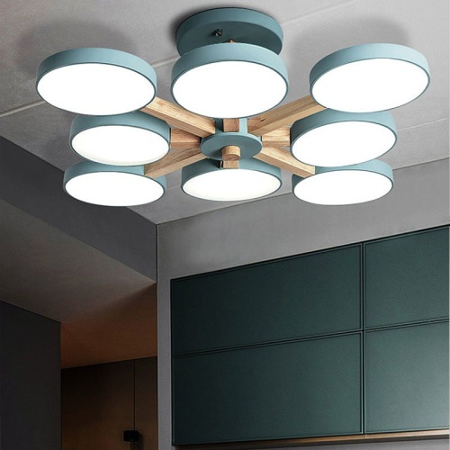 Потолочная люстра TURNA L8 Blue 228853-26
