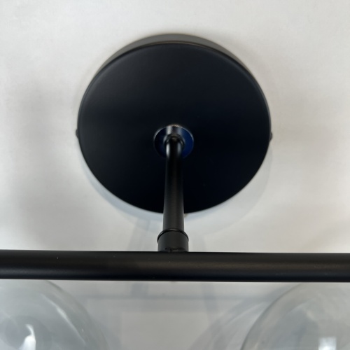 Бра RH Utilitaire Globe Shade Double Sconce Black 123272-22