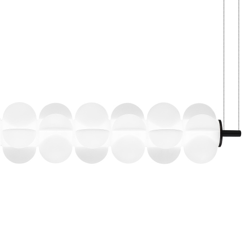 SL6121.413.01 Светильник подвесной ST-Luce Черный/Белый LED 1*30W 3000K ТАЛИСМАН