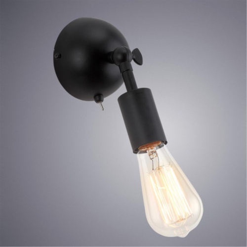 Бра Arte lamp A9190AP-1BK СВЕТИЛЬНИК НАСТЕННЫЙ