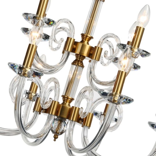 Люстра подвесная Stilfort 1050/03/12P серия Glass / Гласс