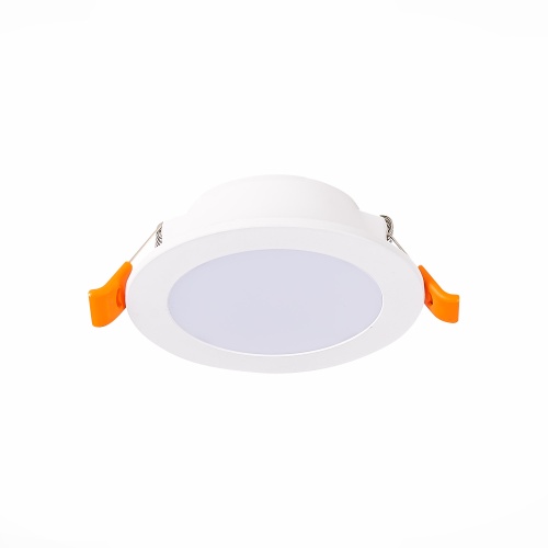 ST210.538.06 Св-к встр. Белый LED 1*6W 3000K 480Lm Ra80 110° IP20 D90xH30 220-240V Встраиваемые светильники
