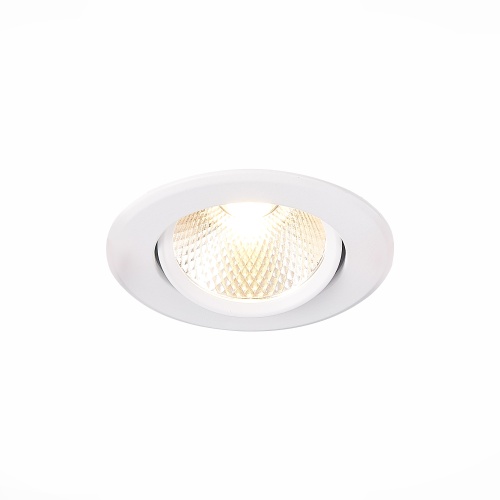 ST211.548.08.36 Св-к встр. Белый LED 1*8W 4000K 640Lm Ra80 36° IP20 D86xH50 220-240V Встраиваемые светильники