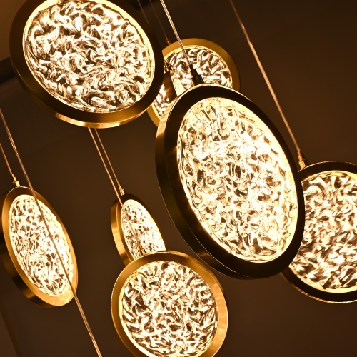 Дизайнерская подвесная люстра ЛУНА lighting collection D50 192914-26