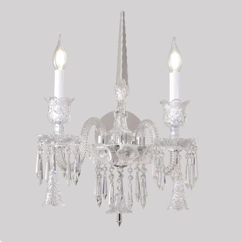 Бра Crystal Lux VERSAILLES AP2 CHROME