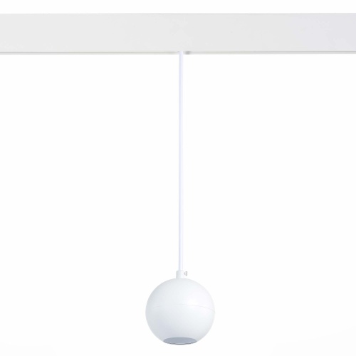 ST354.543.12 Магнитный трековый светильник подвесной Белый LED 1*12W 4000K 750Lm Ra>80 36° IP20 D100 СКАЙЛАЙН 48V