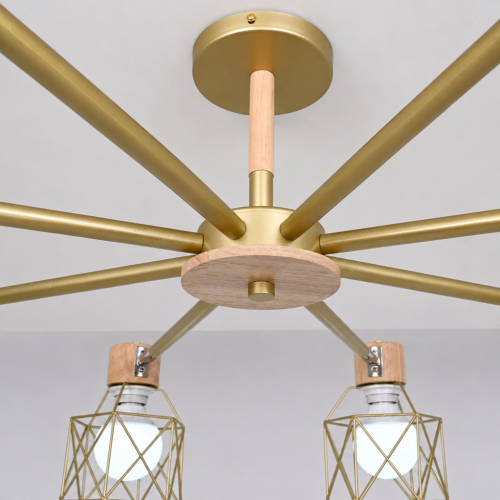 Потолочная люстра CORF B3 Champagne 8 lamps 189489-26