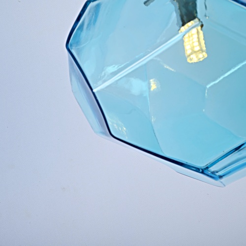 Подвесной светильник Color Ice Cube Pendant JEVIO 1 Голубой 140781-26