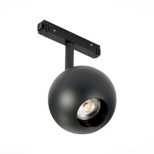 ST354.436.12 Магнитный трековый светильник Черный LED 1*12W 3000K 680Lm Ra>80 36° IP20 L120xW100xH19 СКАЙЛАЙН 48V