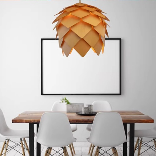 Подвесной светильник Crimea Pine Cone natural wood D20 73531-22