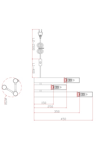 Настольный светильник Freya FR5109TL-03G