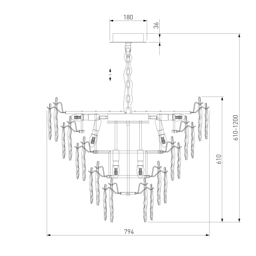  Bogate's 369/ подвесной светильник Smart