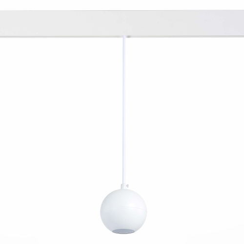 ST354.533.12 Магнитный трековый светильник подвесной Белый LED 1*12W 3000K 750Lm Ra>80 36° IP20 D100 СКАЙЛАЙН 48V