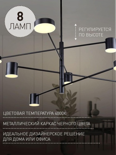 Потолочная люстра 3094-8P