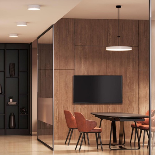Arte lamp A6699PL-1WH СВЕТИЛЬНИК ПОТОЛОЧНЫЙ FADO 220В 600мм 100Вт 11000Лм 4000К 90+ 110°