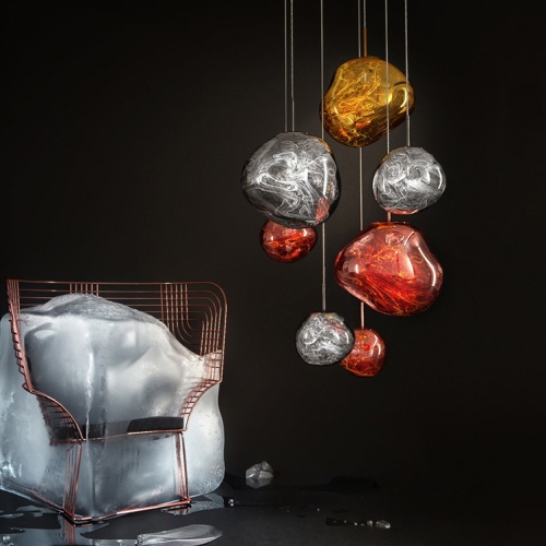 Подвесной светильник Tom Dixon Melt Pendant Silver D50 233055-22