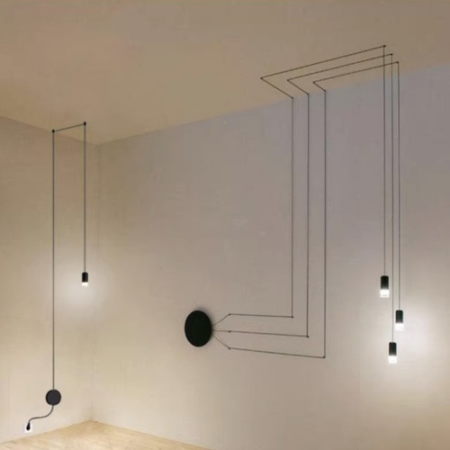 Подвесной светильник Via Wireflow polyhedral 0363 FreeForm Suspension lamp 85257-22