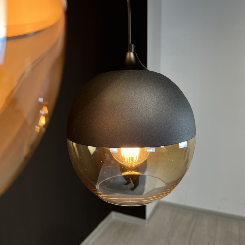 Подвесной светильник NORD C D20 Black/Amber 190499-26