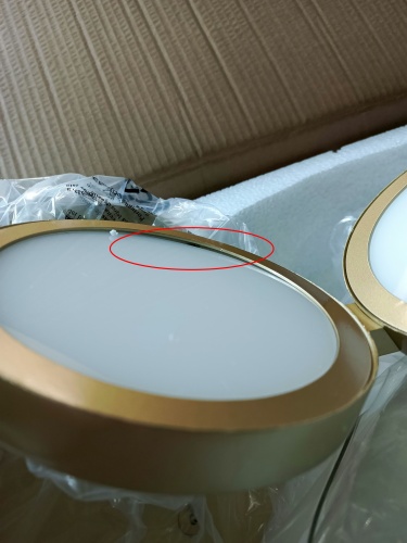utsenka-SL6508.203.01 Светильник подвесной ST-Luce Матово Золотистый/Белый LED 1*60W 4000K РИО