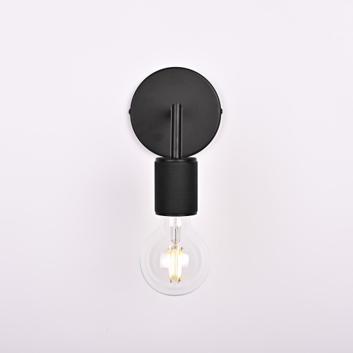 Бра RH Utilitaire Single Sconce Black 123284-22
