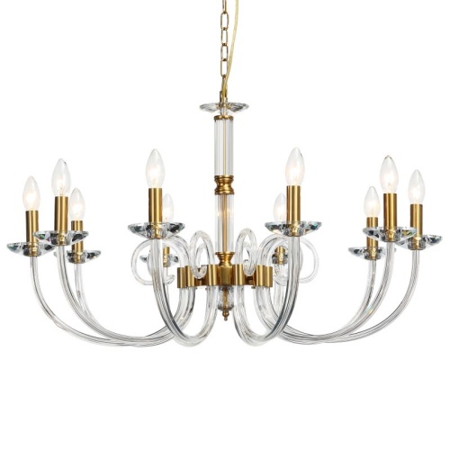 Люстра подвесная Stilfort 1050/03/10P серия Glass / Гласс