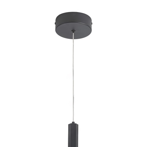 ST614.413.06 Светильник подвесной ST-Luce Черный/Черный LED 1*6W 4000K 330Lm 36° D32xH2200 Подвесные светильники