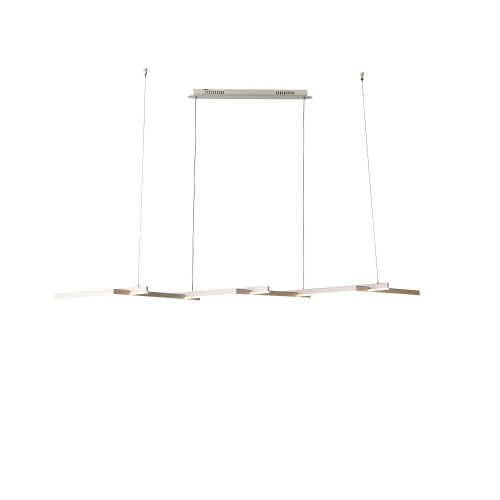 SL394.503.06 Светильник подвесной ST-Luce Белый/Белый LED 6*14W 4000K БАСОНИ