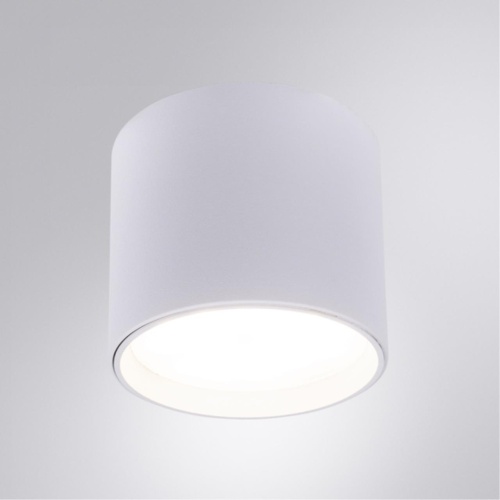 Накладной светильник Arte lamp A5548PL-1WH Светильник потолочный накладной INTERCRUS для GX53 Ø84x70мм белый IP20