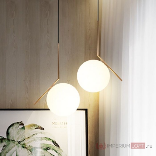 Подвесной светильник FlexIC Lights Family Michael Anastassiades D30 Brass 73680-22